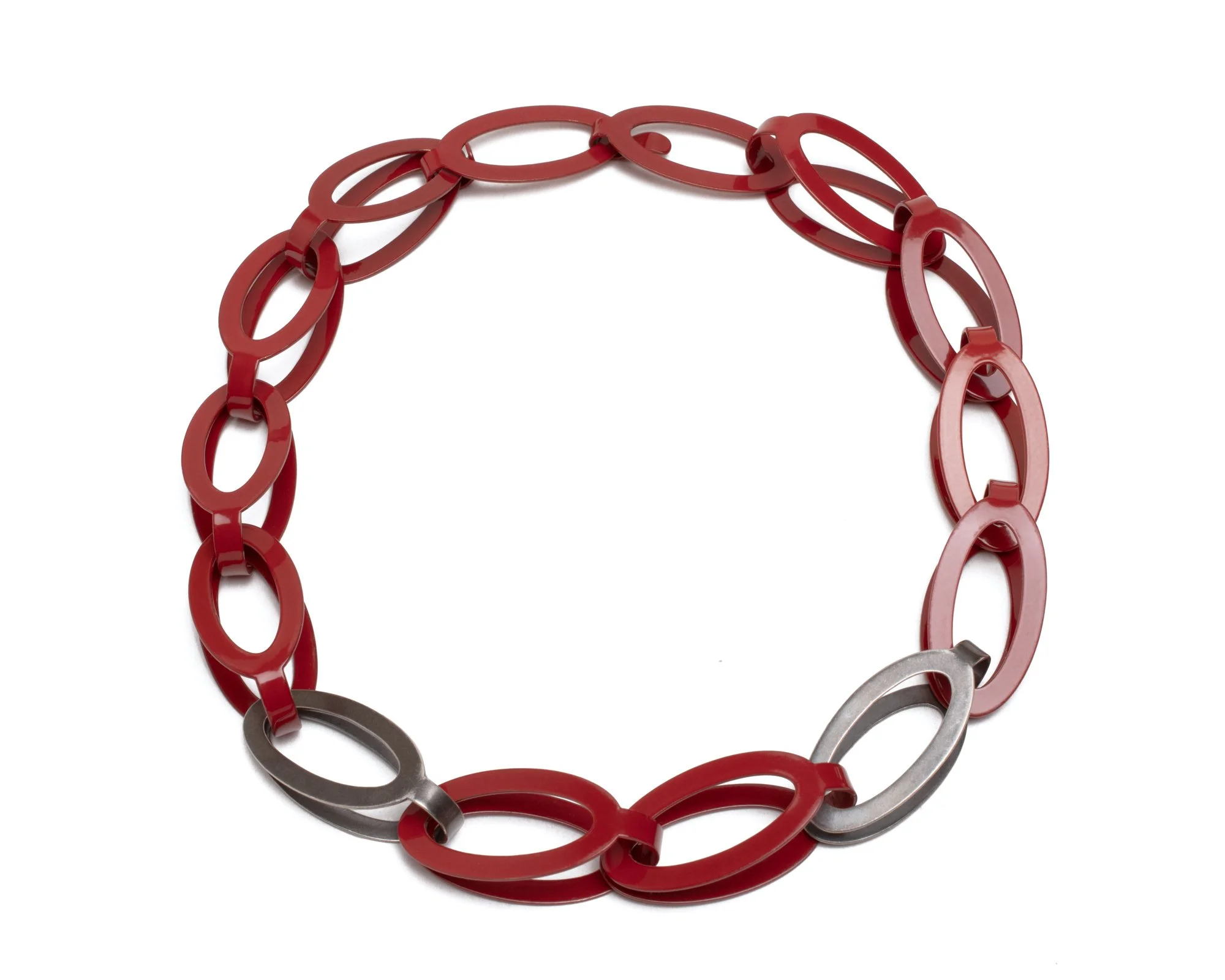 14pc_oval_Chain_red_oxSilver+